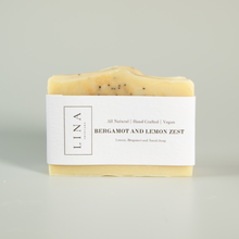 Load image into Gallery viewer, Bergamot and Lemon Zest I Handcrafted Soap
