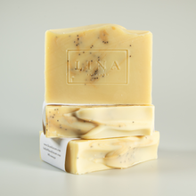 Load image into Gallery viewer, Bergamot and Lemon Zest I Handcrafted Soap
